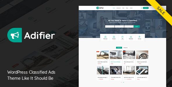 Adifier 3.9.9 - Classified Ads WordPress Theme