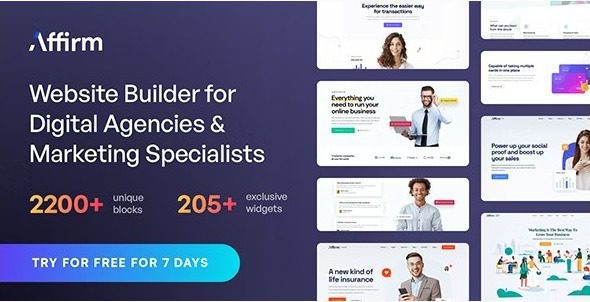 Affirm 4.3.4 - Marketing & Digital Agency WordPress Theme