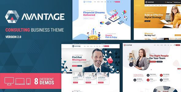 Avantage 2.5.8 - Business Consulting WordPress Theme