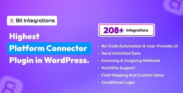 Bit Integrations Pro 2.7.3 - Automation Plugin for WordPress
