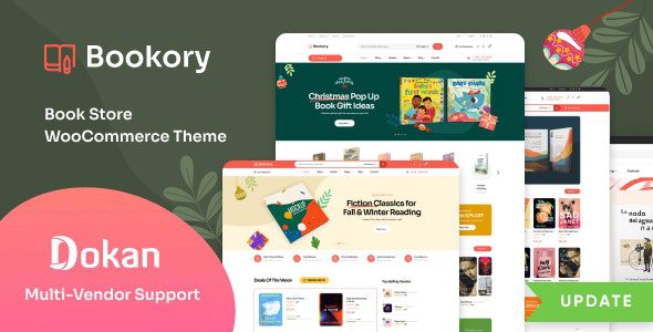 Bookory 2.2.4 - Book Store WooCommerce Theme