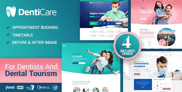 DentiCare 1.4.0 - Medical & Dentist WordPress Theme
