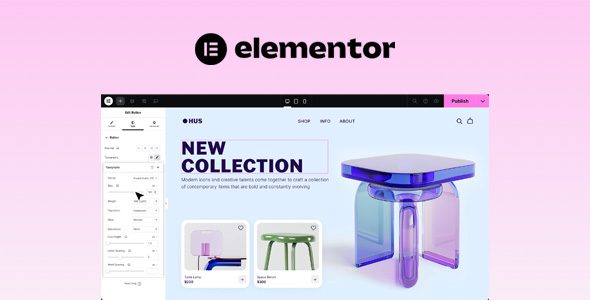 Elementor Pro 4.0.4 - WordPress Page Builder Plugin - Template Kits