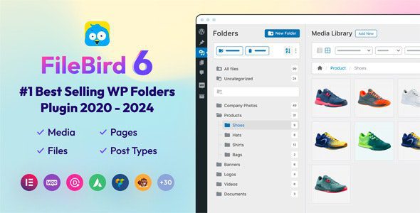 FileBird 6.5.3 - WordPress Media Library Folders