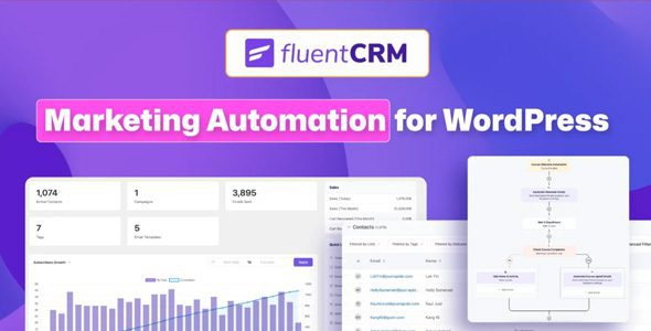 FluentCRM Pro 3.0.7 - Marketing Automation For WordPress