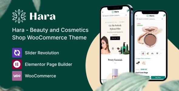 Hara 1.2.20 - Beauty and Cosmetics Shop WooCommerce Theme