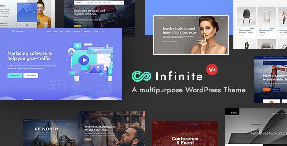 Infinite 4.1.2 - Corporate Business WordPress Theme