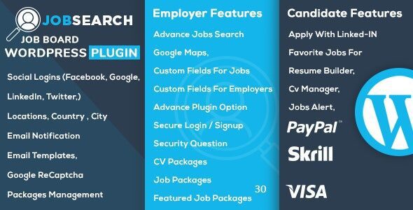 JobSearch 3.2.7 - Job Board WordPress Plugin