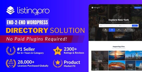ListingPro 2.9.11 - WordPress Directory & Listing Theme