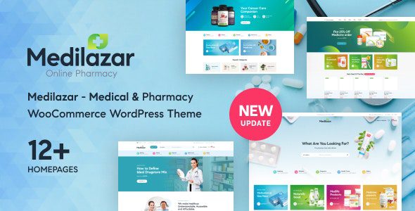 Medilazar 1.3.2 - Pharmacy Medical WooCommerce WordPress Theme