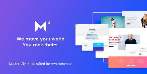 Movedo 3.6.8 - Responsive Multi-Purpose WordPress Theme