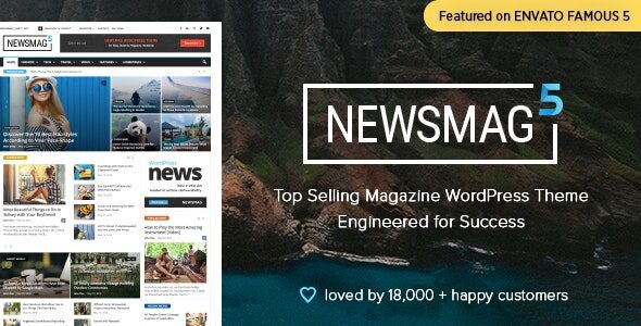Newsmag 5.4.3.6 - Newspaper & Magazine WordPress Theme