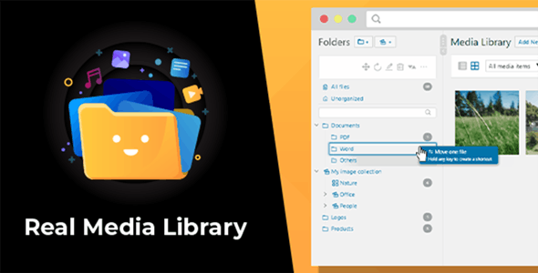 Real Media Library 4.22.76 - Media Library Folder & File Manager for Media Management in WordPress