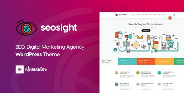 Seosight 5.45 - Digital Marketing Agency WordPress Theme