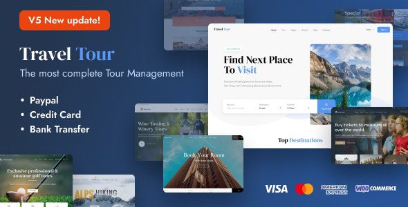 Travel Tour 5.3.9 - Travel & Tour Booking
