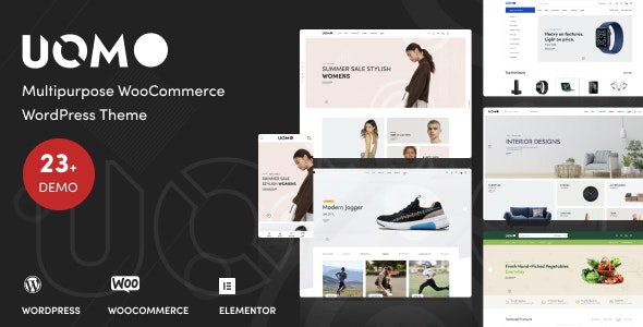 Uomo 2.0.37 - Multipurpose WooCommerce WordPress Theme