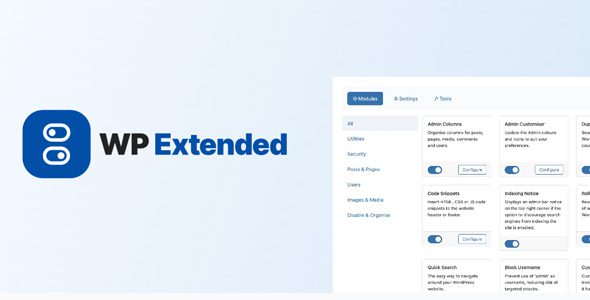 WP Extended Pro 3.2.6