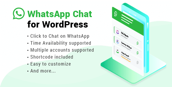 WhatsApp Chat WordPress 3.8.1