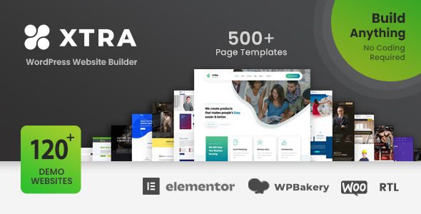 Xtra 5.8 - Multipurpose WordPress & WooCommerce Theme + RTL