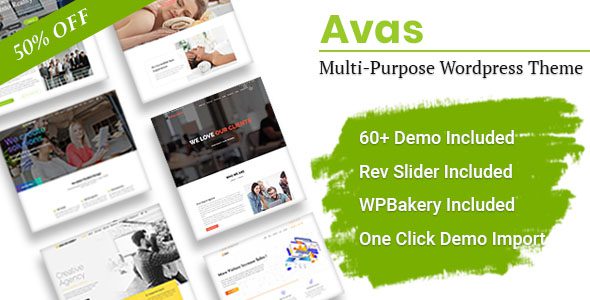 Avas 6.9.16 - Elementor MultiPurpose WordPress Theme