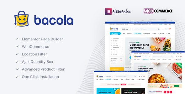 Bacola 1.6.1 - Grocery Store and Food eCommerce Theme