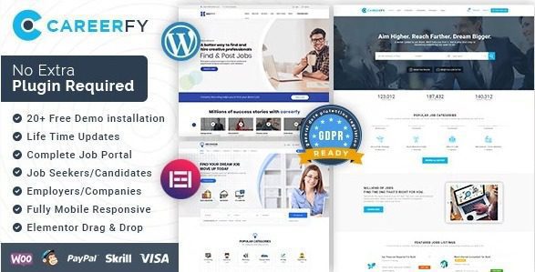 Careerfy 10.3.5 - Job Board WordPress Theme