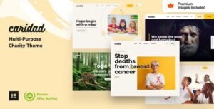 Caridad 43 – Charity WordPress Theme