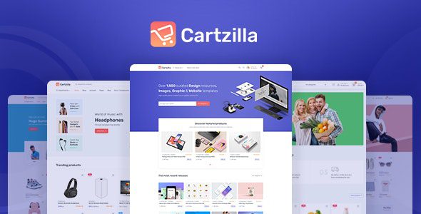 Cartzilla 1.1.0 - Digital Marketplace & Grocery Store WordPress Theme
