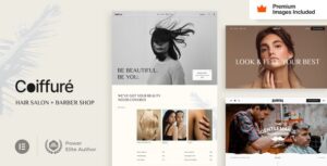 Coiffure 32 – Hair Salon & Barber WordPress Theme