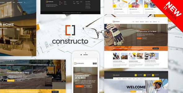 Constructo 5.0.4 - Construction WordPress Theme