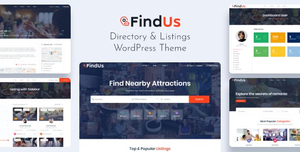 Findus 1.1.66 - Directory Listing WordPress Theme