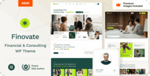 Finovate 25 – Financial Advisors & Business Consulting WordPress Theme