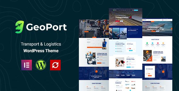 Geoport 3.0.6 - Transport & Logistics WordPress Theme