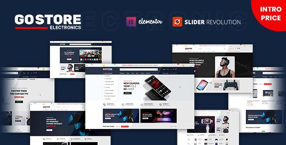 GoStore 1.7.2 - Elementor WooCommerce WordPress Theme