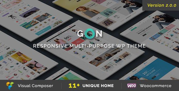 Gon 2.5.5 - Responsive Multi-Purpose WordPress Theme