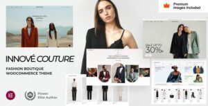 Innové Couture 34 – Clothing Ecommerce WordPress Theme