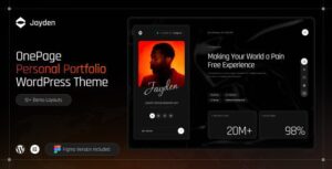 Jayden Portfolio Theme