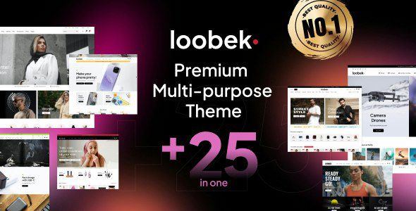 Loobek 1.5.5 - Elementor Multipurpose WooCommerce Theme