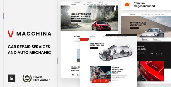 Macchina 39 - Auto Repair WordPress Theme