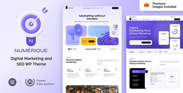 Numérique 24 - SEO Digital Marketing WordPress Theme