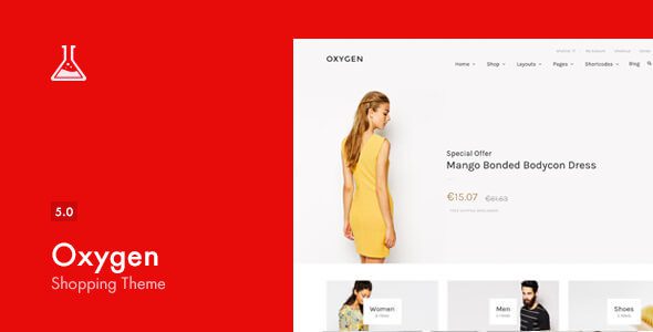 Oxygen 6.0.10 - WooCommerce WordPress Theme