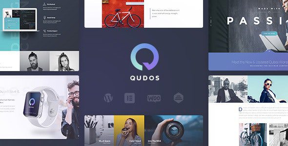Qudos 1.5.3 - Creative Portfolio & Agency WordPress Theme