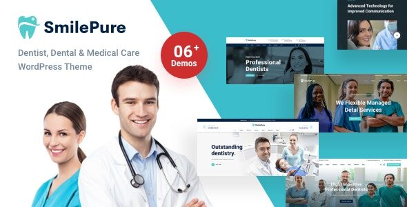 SmilePure 1.8.9 - Dental & Medical Care WordPress Theme