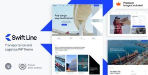 SwiftLine 26 – Transportation Logistics WordPress Theme